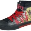 "EMP Signature Collection" Sneakers High Multicolour By Iron Maiden -Fashionable Men's Clothing Store 385910a
