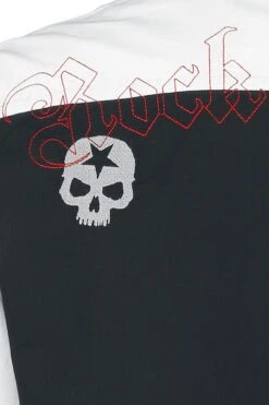 "There Is No Business Like Rock Business" Longsleeve Black-white By Rock Rebel By EMP -Fashionable Men's Clothing Store 395292d