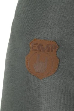 "Mask Of Sanity" Hooded Zip Olive-grey By EMP Premium Collection -Fashionable Men's Clothing Store 395552d3