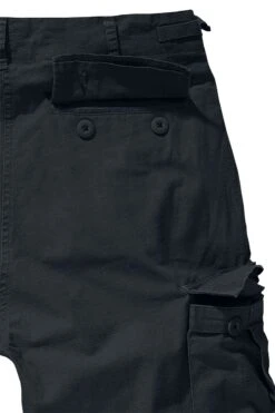 "BDU Ripstop Short" Shorts Black By Brandit -Fashionable Men's Clothing Store 398170d2