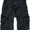 "BDU Ripstop Short" Shorts Black By Brandit