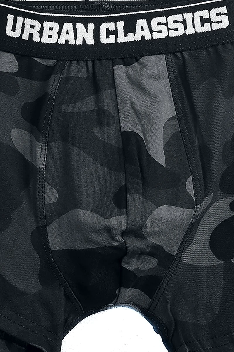 "2-Pack Camo Boxer Shorts" Boxers Set Dark Camo By Urban Classics 6 "2-Pack Camo Boxer Shorts" Boxers Set Dark Camo By Urban Classics - Image 4