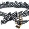 "Dragon's Lure" Bracelet Silver-coloured By Alchemy Gothic -Fashionable Men's Clothing Store 442546a