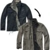 "Twister" Between-seasons Jacket Black-olive By Brandit -Fashionable Men's Clothing Store 443089