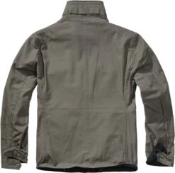 "Twister" Between-seasons Jacket Black-olive By Brandit -Fashionable Men's Clothing Store 443089b