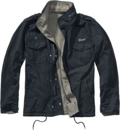 "Twister" Between-seasons Jacket Black-olive By Brandit -Fashionable Men's Clothing Store 443089c