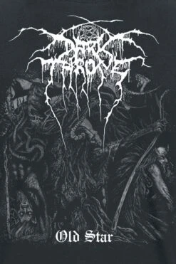 "Old Star" T-Shirt Black By Darkthrone -Fashionable Men's Clothing Store 446786d