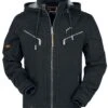"EMP Signature Collection" Winter Jacket Black-grey By Metallica -Fashionable Men's Clothing Store 447455a