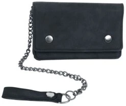 "Wallet With Chain" Wallet Black By Forplay