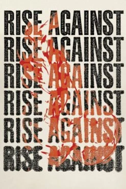 "Flame" T-Shirt Off White By Rise Against -Fashionable Men's Clothing Store 451829d