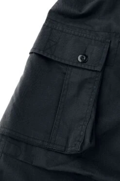 "Cody 3/4 Vintage Short" Shorts Black By Brandit -Fashionable Men's Clothing Store 452333d