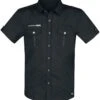 "Rockstar Shirt T/C" Short-sleeved Shirt Black By Brandit