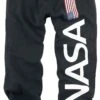 "Flag And Logo" Tracksuit Trousers Black By NASA