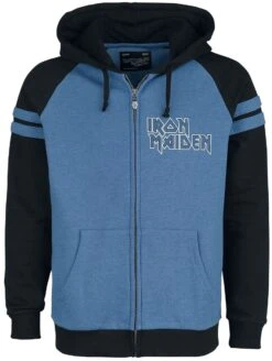 "EMP Signature Collection" Hooded Zip Blue-black By Iron Maiden