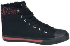 "Lined Trainers With Print" Sneakers High Black By Rock Rebel By EMP 11 "Lined Trainers With Print" Sneakers High Black By Rock Rebel By EMP -Fashionable Men's Clothing Store 459180a3