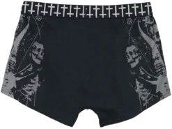 "Boxer Shorts Three Pack" Underpants Black By Gothicana By EMP -Fashionable Men's Clothing Store 459192b2