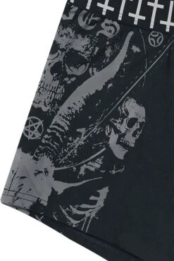 "Boxer Shorts Three Pack" Underpants Black By Gothicana By EMP -Fashionable Men's Clothing Store 459192d2