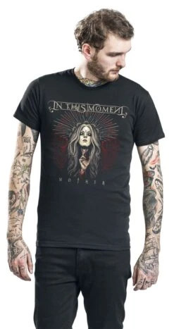 "Occult Circle Cover" T-Shirt Black By In This Moment -Fashionable Men's Clothing Store 461163wa