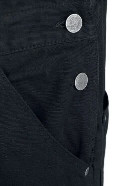 "Stan Workwear Dungaree" Dungarees Black By Chet Rock -Fashionable Men's Clothing Store 461781d