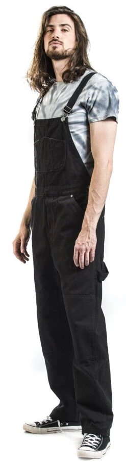 "Stan Workwear Dungaree" Dungarees Black By Chet Rock -Fashionable Men's Clothing Store 461781wa2
