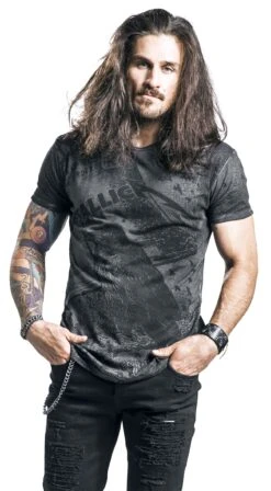 "EMP Signature Collection" T-Shirt Dark Grey By Metallica -Fashionable Men's Clothing Store 465041wa