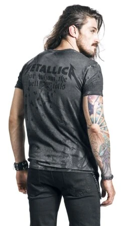 "EMP Signature Collection" T-Shirt Dark Grey By Metallica -Fashionable Men's Clothing Store 465041wb