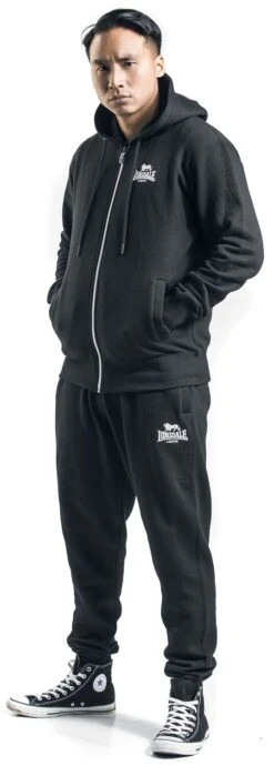 "Rottingdean" Tracksuit Black By Lonsdale London -Fashionable Men's Clothing Store 465581wa