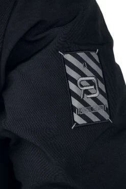 "Black Winter Jacket With Faux Fur Collar" Winter Jacket Black By RED By EMP -Fashionable Men's Clothing Store 466986d2