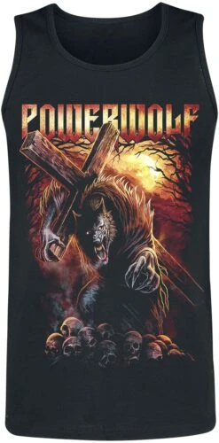 "Via Dolorosa" Tanktop Black By Powerwolf