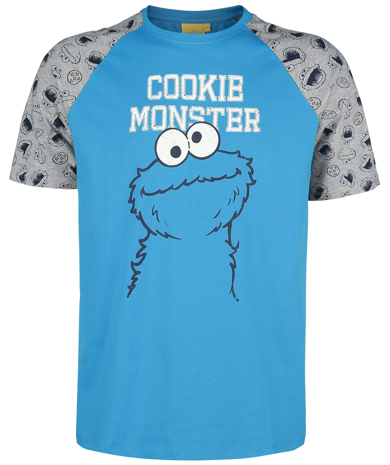 "Cookie Monster" Pyjama Grey By Sesame Street 5 "Cookie Monster" Pyjama Grey By Sesame Street - Image 3