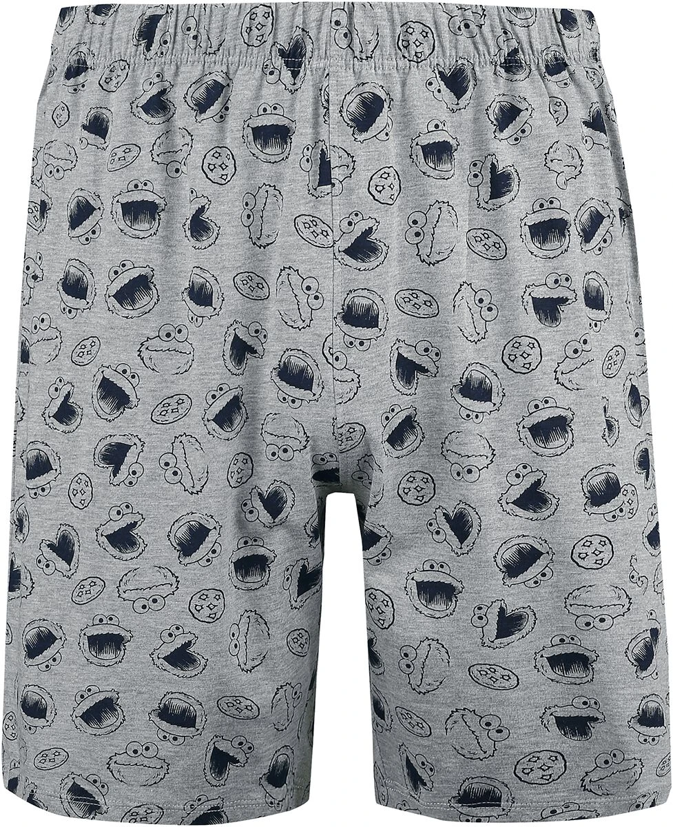 "Cookie Monster" Pyjama Grey By Sesame Street 7 "Cookie Monster" Pyjama Grey By Sesame Street - Image 5