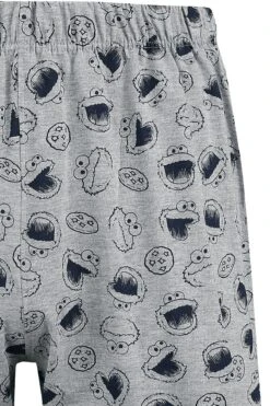 "Cookie Monster" Pyjama Grey By Sesame Street 14 "Cookie Monster" Pyjama Grey By Sesame Street -Fashionable Men's Clothing Store 470123d2