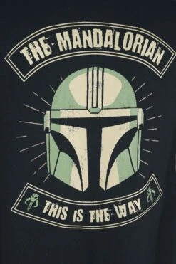 "The Mandalorian" Hooded Zip Black-olive By Star Wars -Fashionable Men's Clothing Store 471175d4
