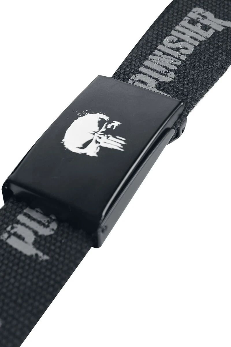 "Skull" Belt Black By The Punisher 4 "Skull" Belt Black By The Punisher - Image 2