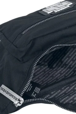 "Logo" Belt Pouch Black By Rammstein -Fashionable Men's Clothing Store 473624d
