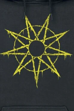 "People Barcode" Hooded Sweater Black By Slipknot -Fashionable Men's Clothing Store 474192d