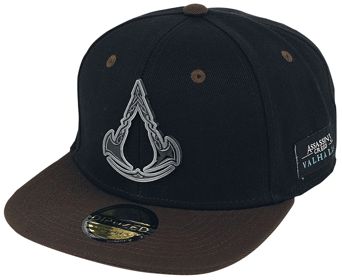 "Valhalla - Metal Badge" Cap Black By Assassin's Creed 3 "Valhalla - Metal Badge" Cap Black By Assassin's Creed