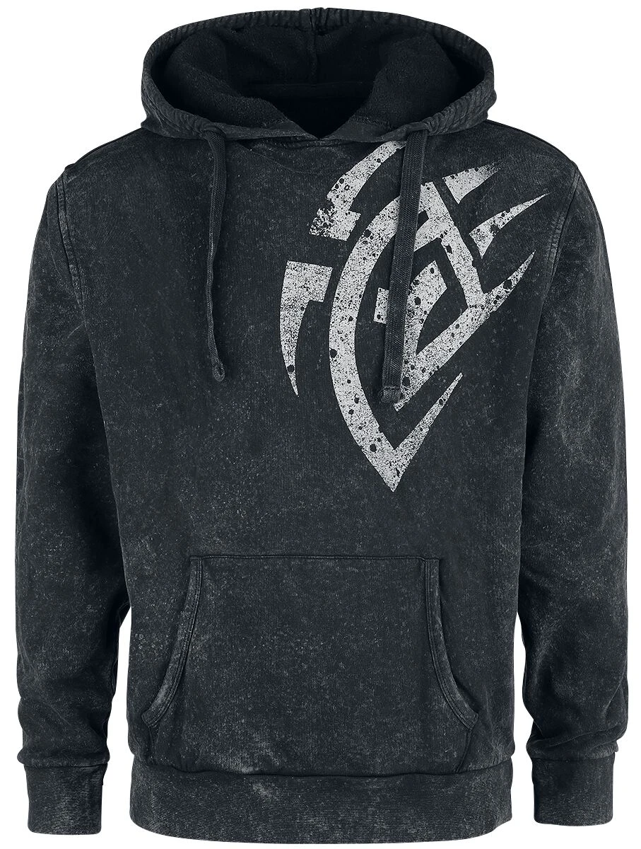 "Bloody Scratch" Hooded Sweater Grey By Outer Vision 3 "Bloody Scratch" Hooded Sweater Grey By Outer Vision