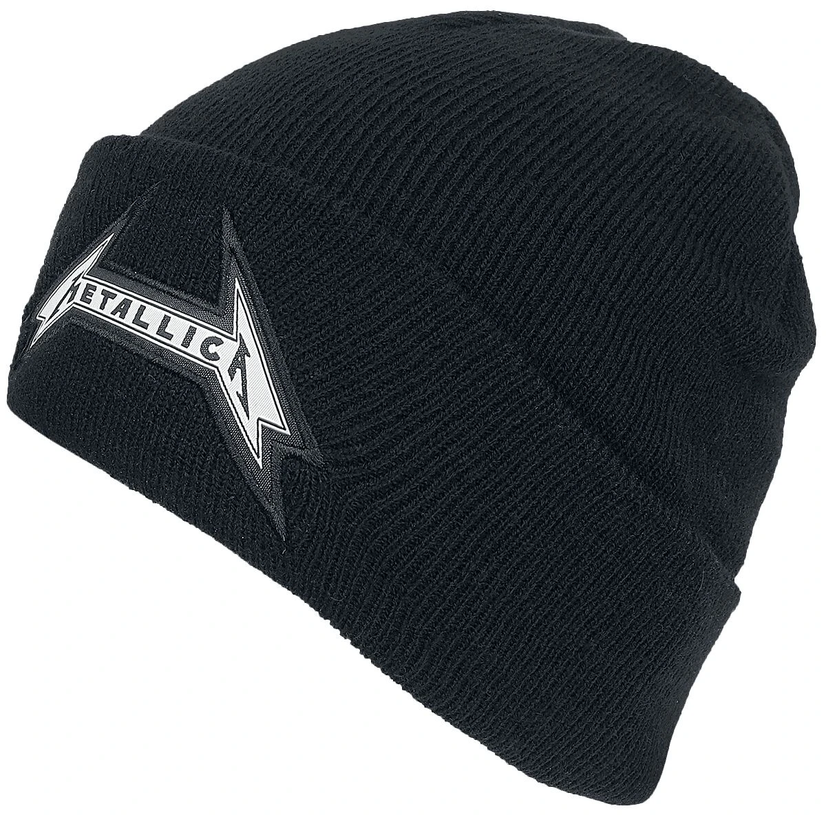 "First Logo - Beanie" Beanie Black By Metallica 3 "First Logo - Beanie" Beanie Black By Metallica