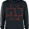 "Zeig Dich" Hooded Sweater Black By Rammstein -Fashionable Men's Clothing Store 476992a