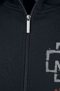 "Sonne" Hooded Zip Black By Rammstein 10 "Sonne" Hooded Zip Black By Rammstein -Fashionable Men's Clothing Store 477000d
