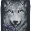 "Wolf Roses" Tanktop Black By Spiral