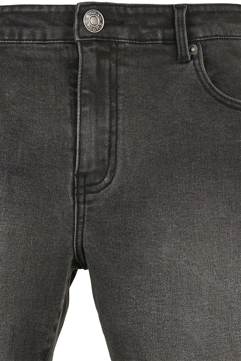 "Releaxed Fit Jeans Shorts" Shorts Grey By Urban Classics 6 "Releaxed Fit Jeans Shorts" Shorts Grey By Urban Classics - Image 4