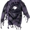"Keffiyeh" Scarf Purple-black By Rock Daddy -Fashionable Men's Clothing Store 484689a