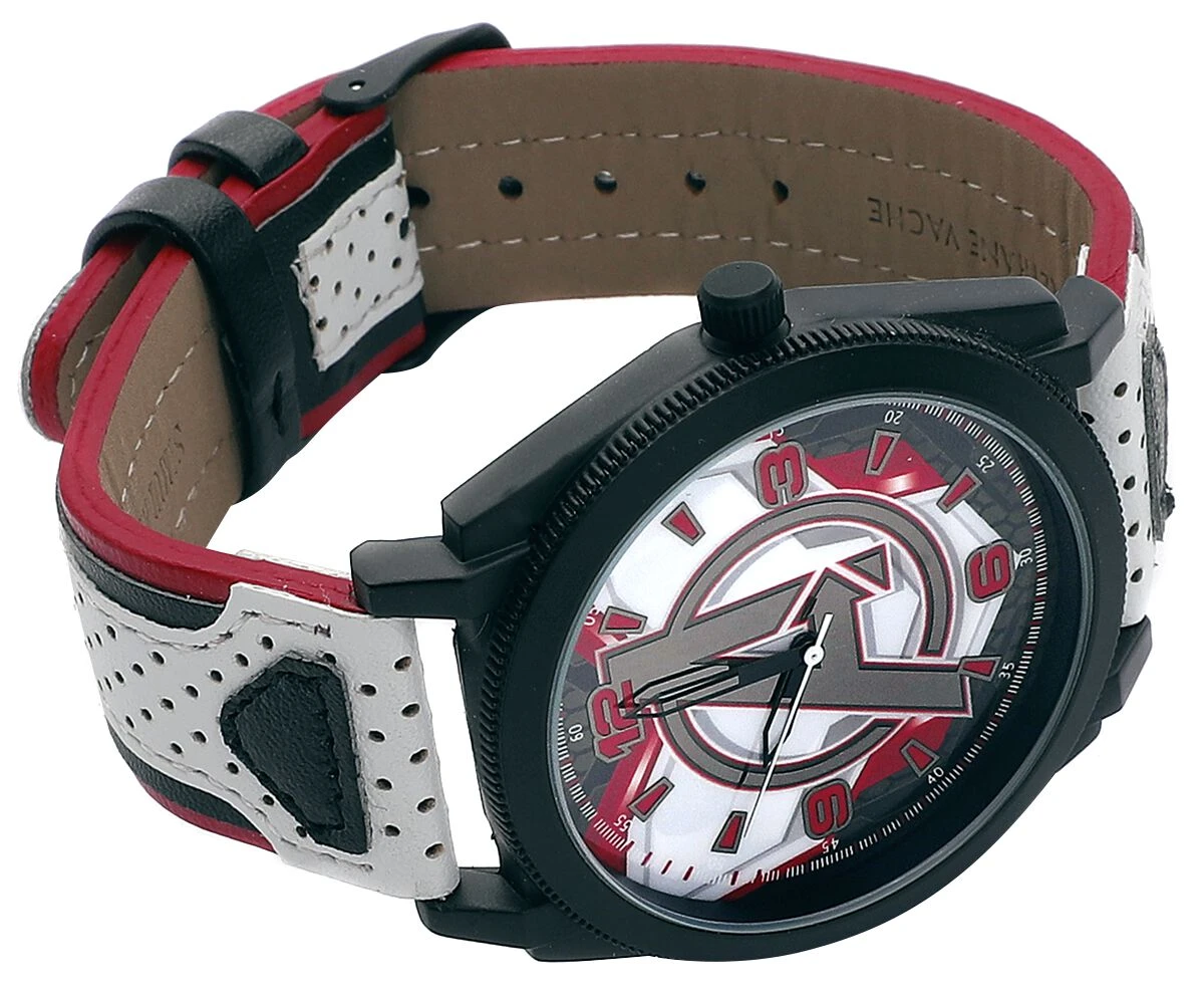 "Avengers Logo" Wristwatches White-black-red By Avengers 5 "Avengers Logo" Wristwatches White-black-red By Avengers - Image 3