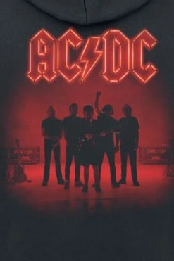 "PWR Up" Hooded Zip Black By AC/DC -Fashionable Men's Clothing Store 486771d