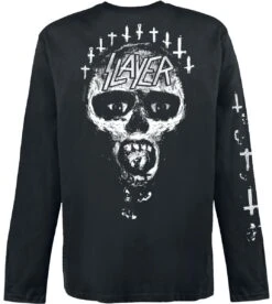 "Seasons In The Abyss" Long-sleeve Shirt Black By Slayer -Fashionable Men's Clothing Store 487342b