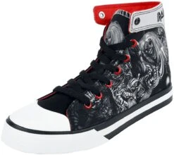 "EMP Signature Collection" Sneakers High Black By Iron Maiden