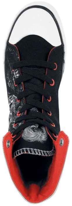 "EMP Signature Collection" Sneakers High Black By Iron Maiden -Fashionable Men's Clothing Store 487872a4