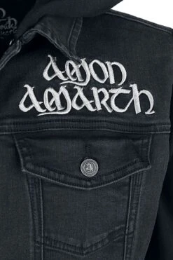 "EMP Signature Collection" Jeans Jacket Black By Amon Amarth 12 "EMP Signature Collection" Jeans Jacket Black By Amon Amarth -Fashionable Men's Clothing Store 488109d
